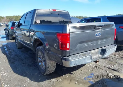 2018 Ford F-150 Lariat from USA, damaged, VIN 1FTFW1E15JFD73162
